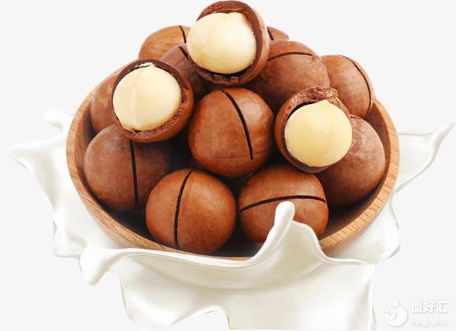 夏威夷果“咔嚓”一聲，打開了！試管媽媽可以吃里面的果肉嗎？